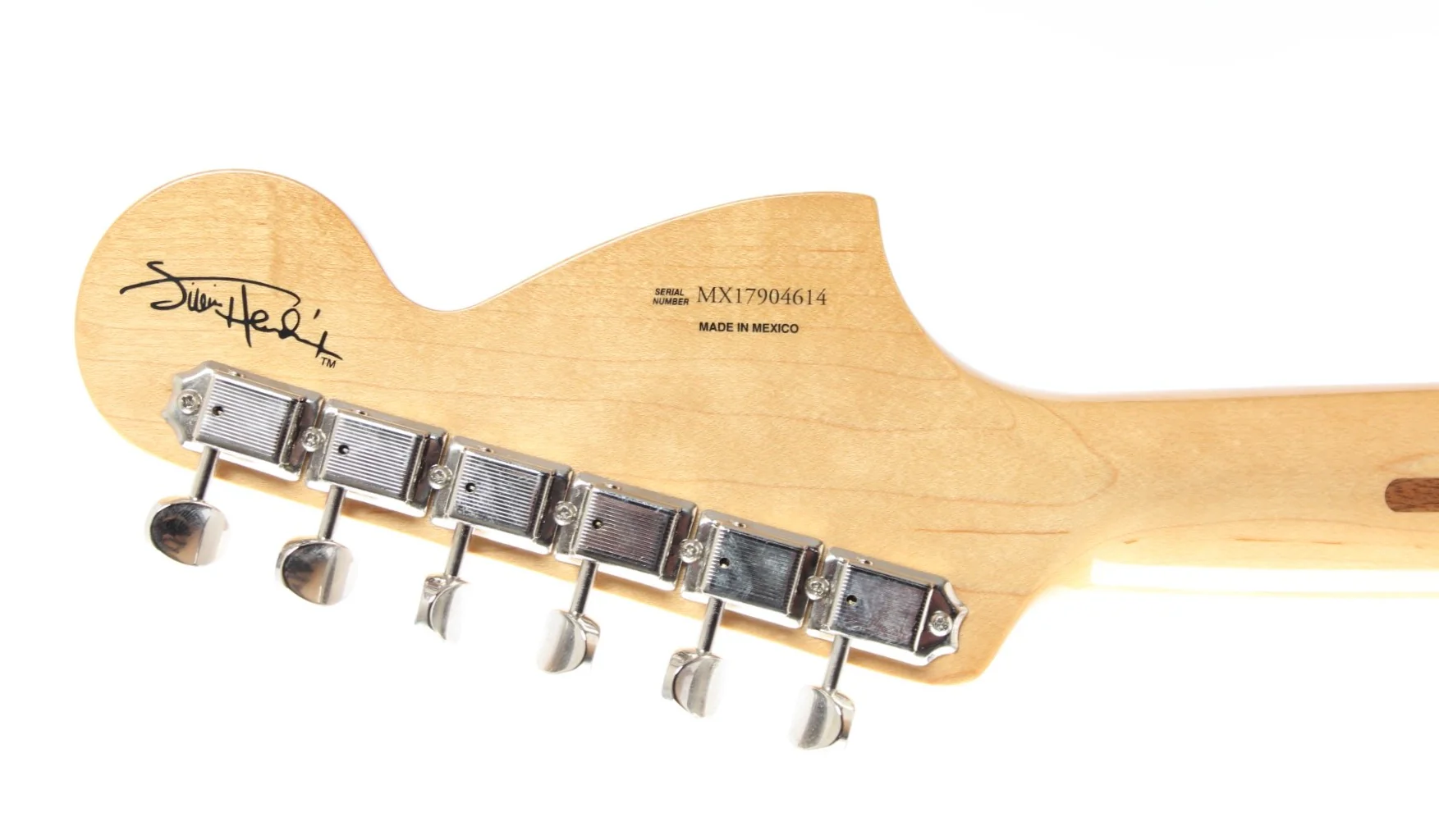 2017 Fender Jimi Hendrix Stratocaster olympic white - Image 11