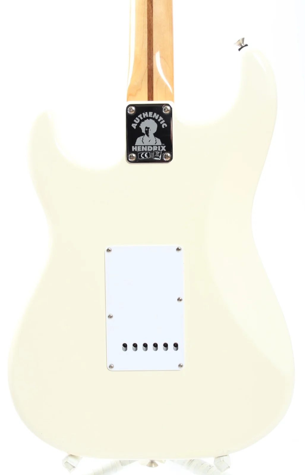 2017 Fender Jimi Hendrix Stratocaster olympic white - Image 7