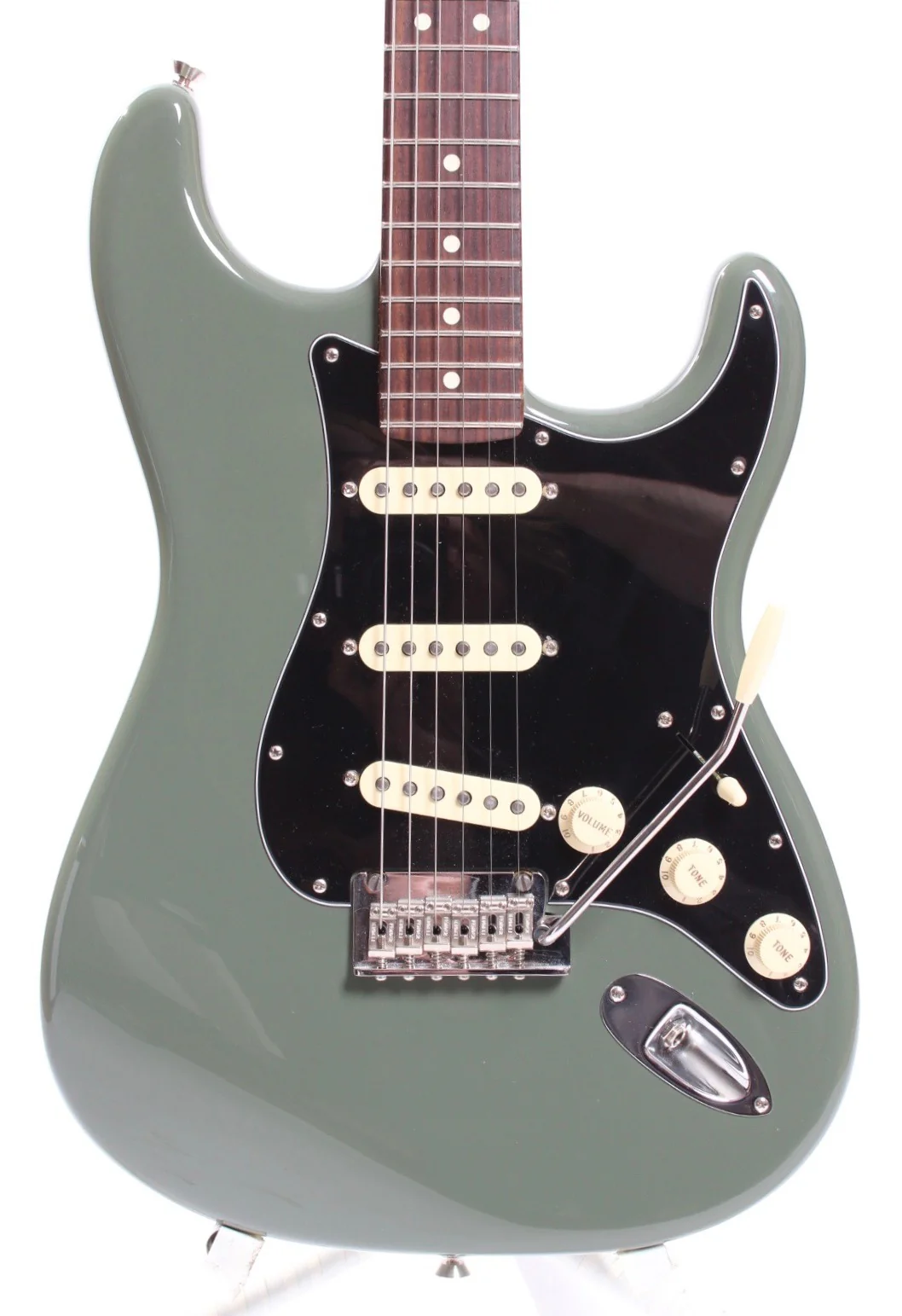 2017 Fender Stratocaster American Professional olive green - Image 2