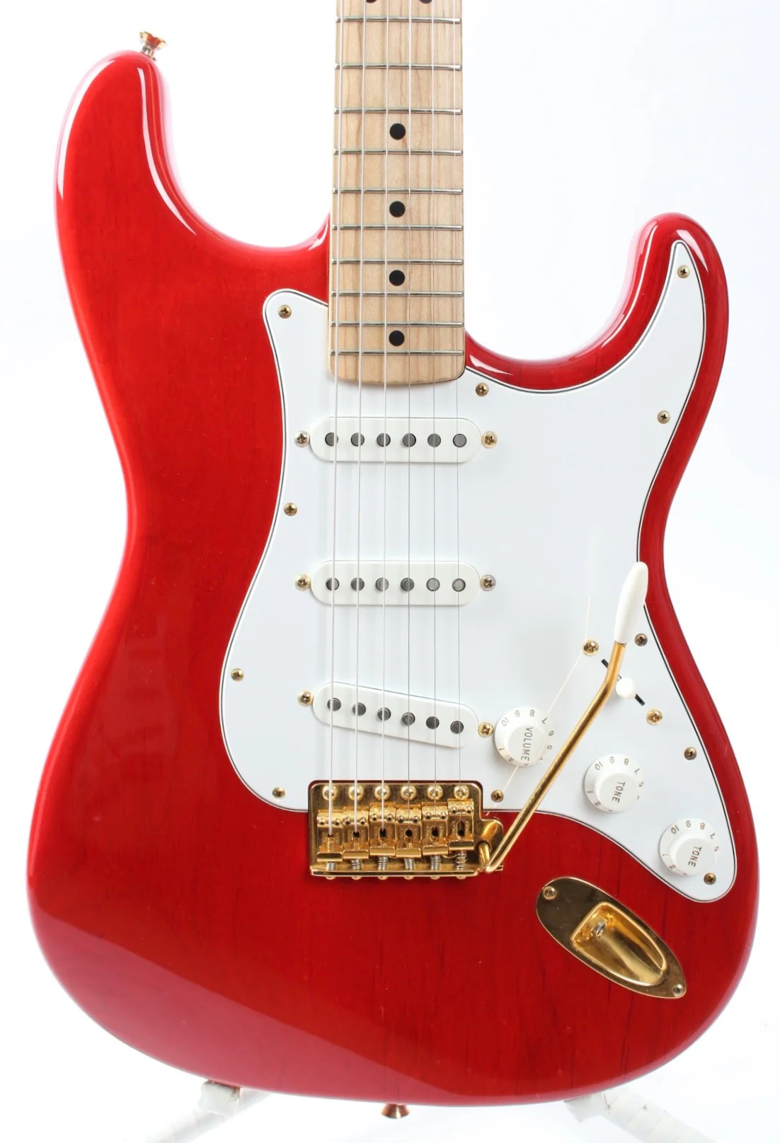 2017 Fender Stratocaster Mami Sasazaki translucent red - Image 2
