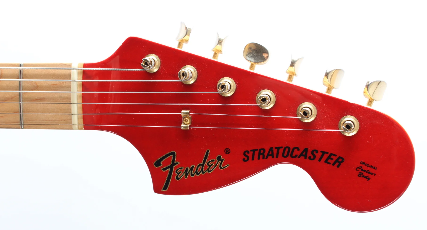 2017 Fender Stratocaster Mami Sasazaki translucent red - Image 5