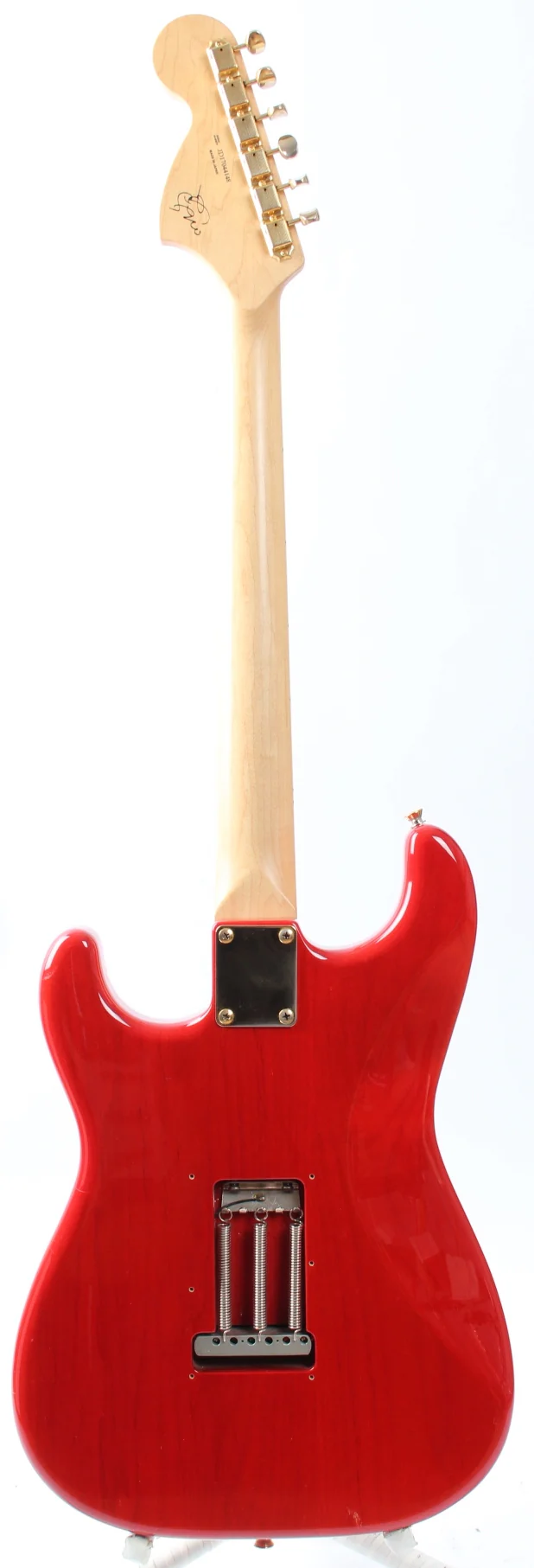 2017 Fender Stratocaster Mami Sasazaki translucent red - Image 6