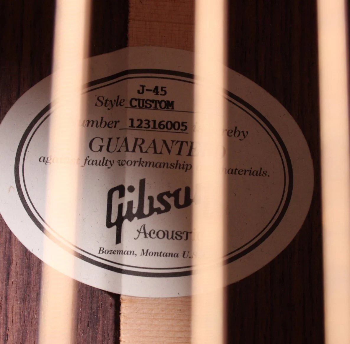 2017 Gibson J-45 Custom sunburst - Image 11