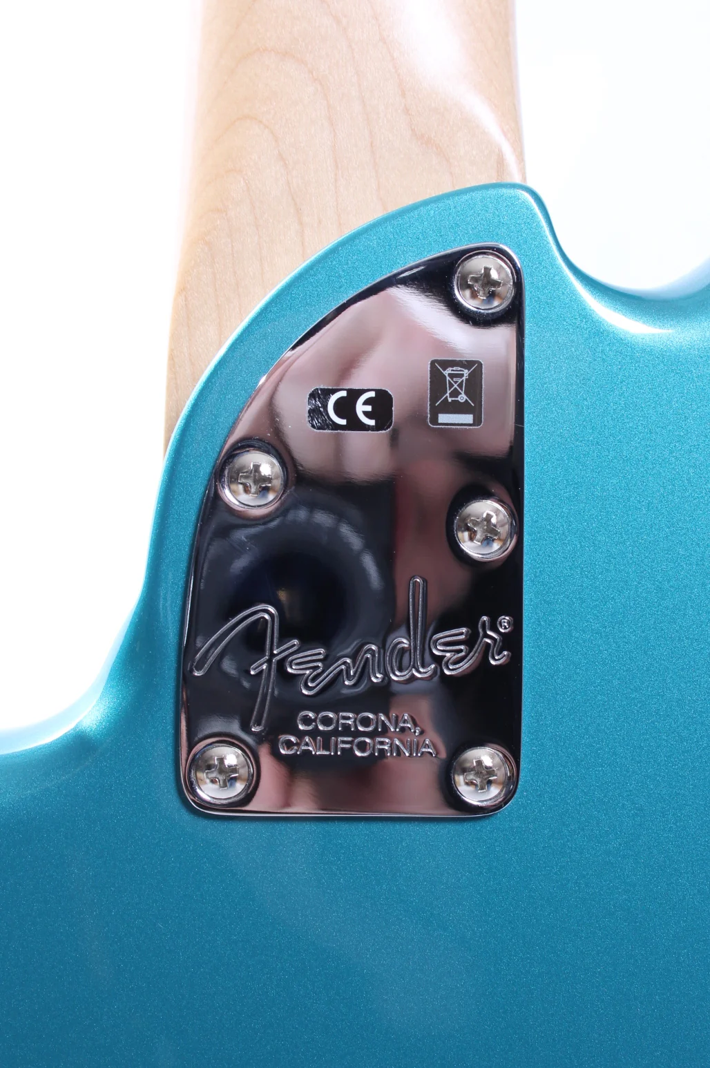 2018 Fender American Elite Jazz Bass ocean turquoise metallic - Image 11