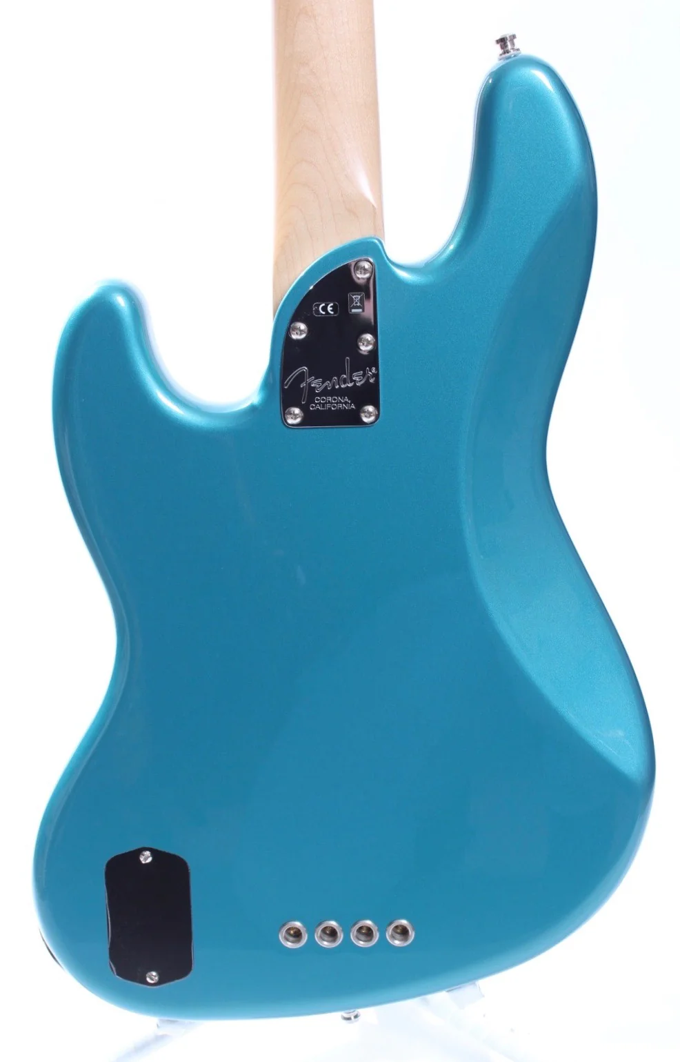 2018 Fender American Elite Jazz Bass ocean turquoise metallic - Image 7
