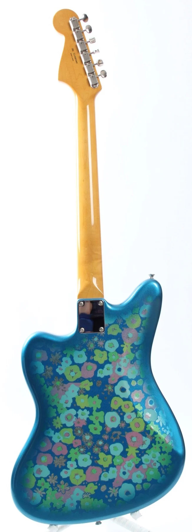 2018 Fender Jazzmaster Traditional 60s blue flower - Image 6