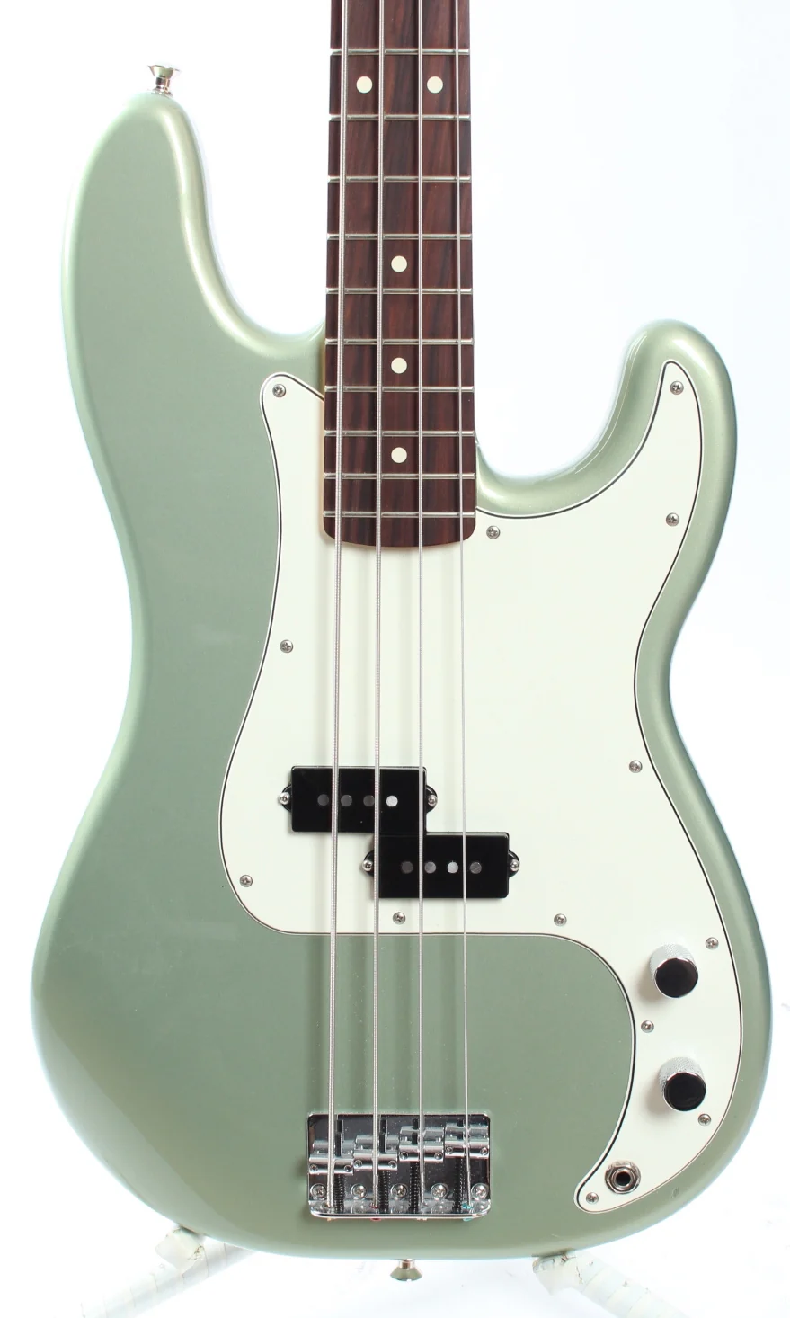 2018 Fender Precision Bass Player sage green metallic - Image 2