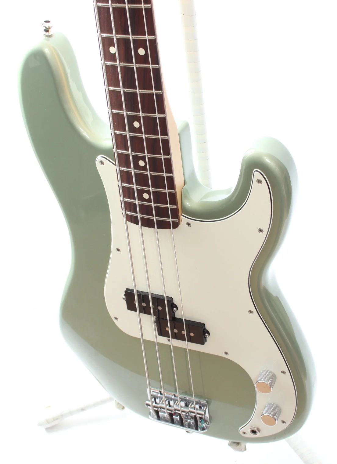 2018 Fender Precision Bass Player sage green metallic - Image 3