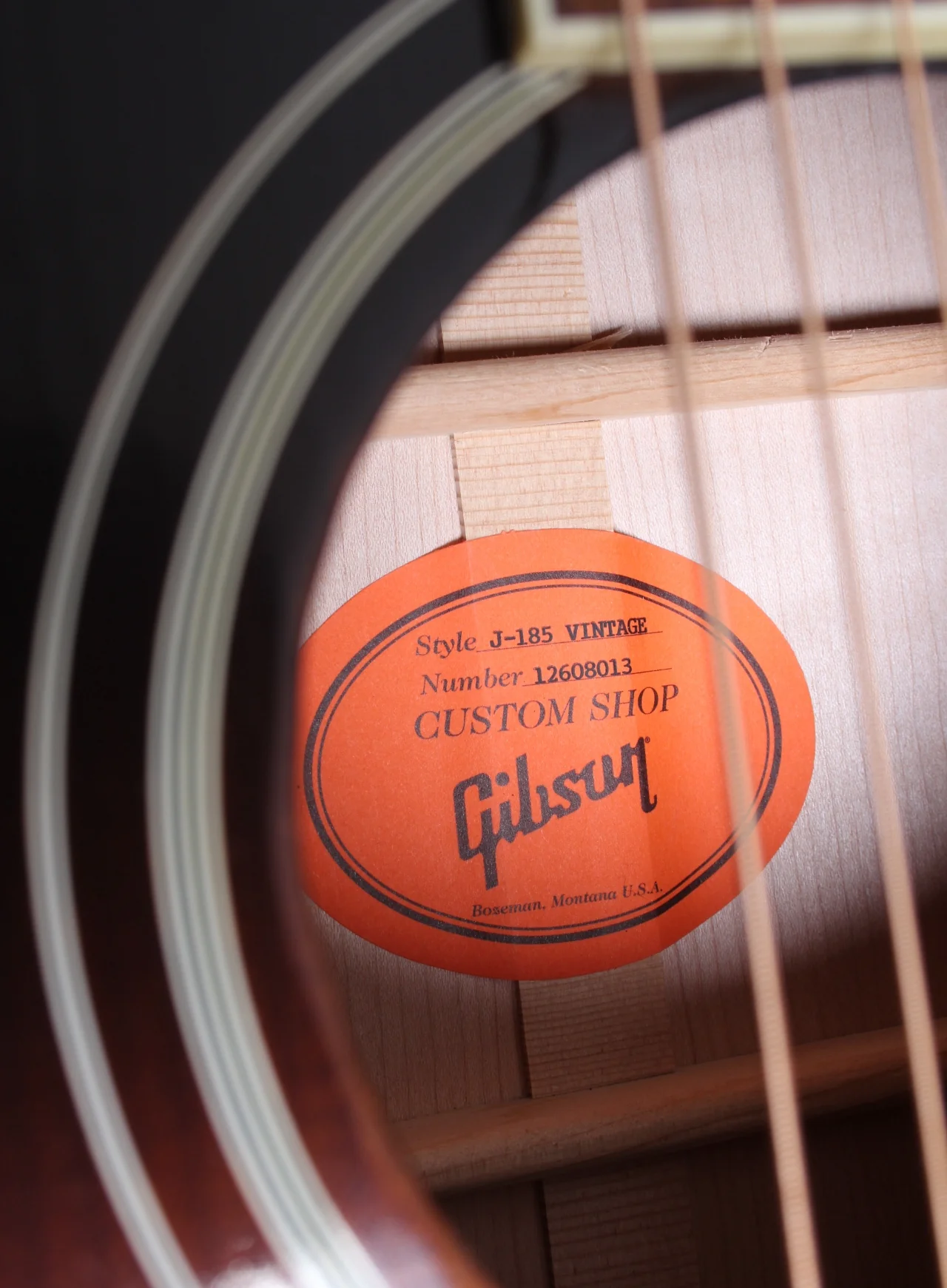 2018 Gibson Custom Shop J-185 Vintage sunburst - Image 11