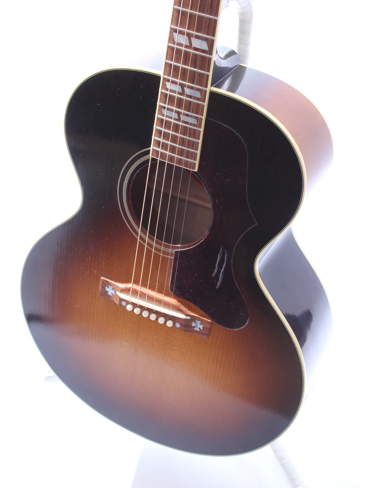 2018 Gibson Custom Shop J-185 Vintage sunburst - Image 3