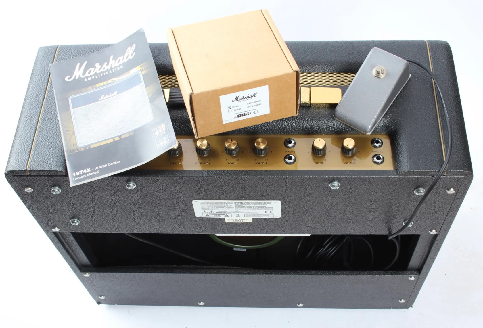 2018 Marshall 1974x Handwired 18w 1x12" combo - Image 9