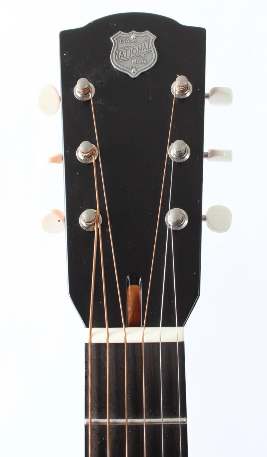 2018 National T-14 tricone cutaway bright nickle - Image 5