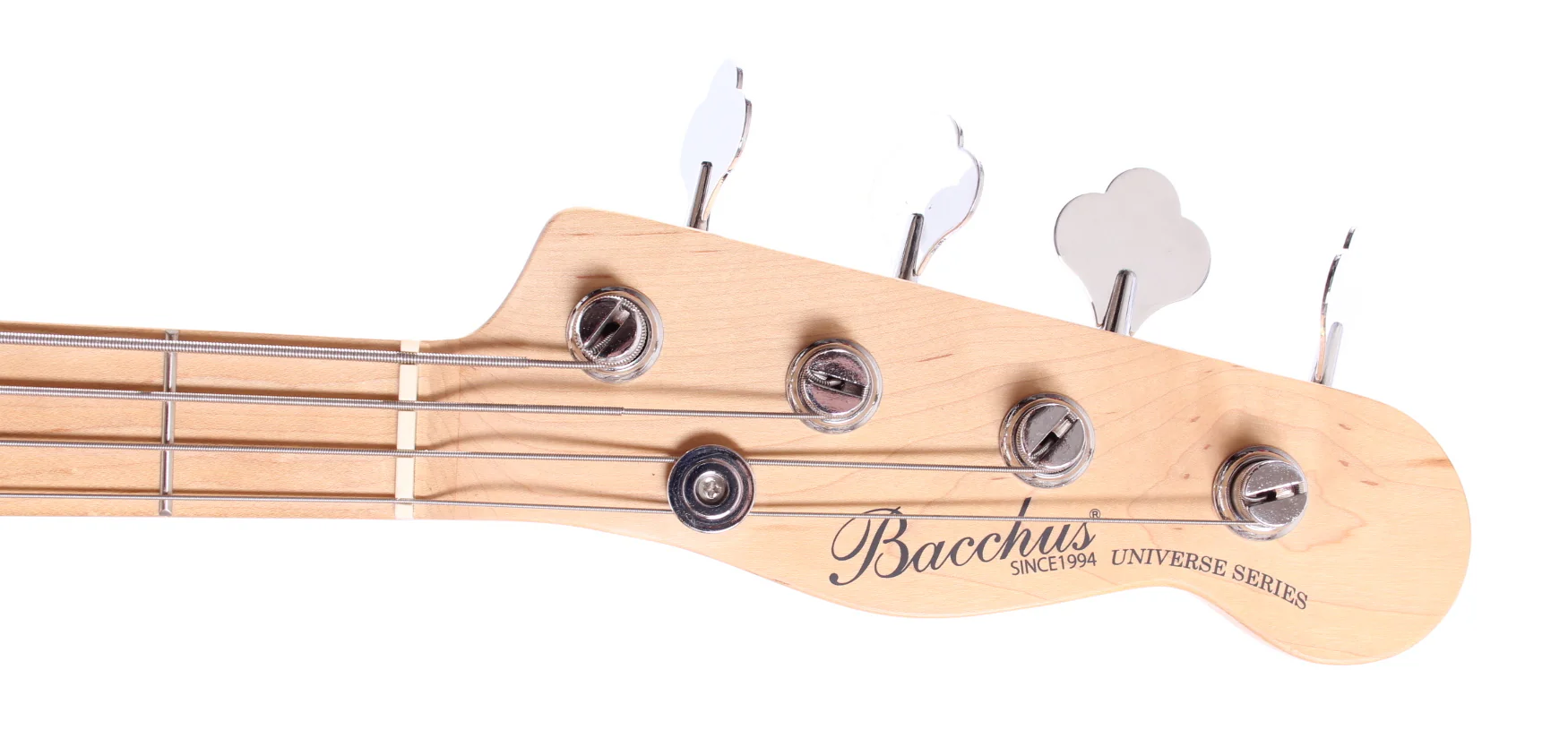2019 Bacchus Telecaster Bass metallic green - Image 5