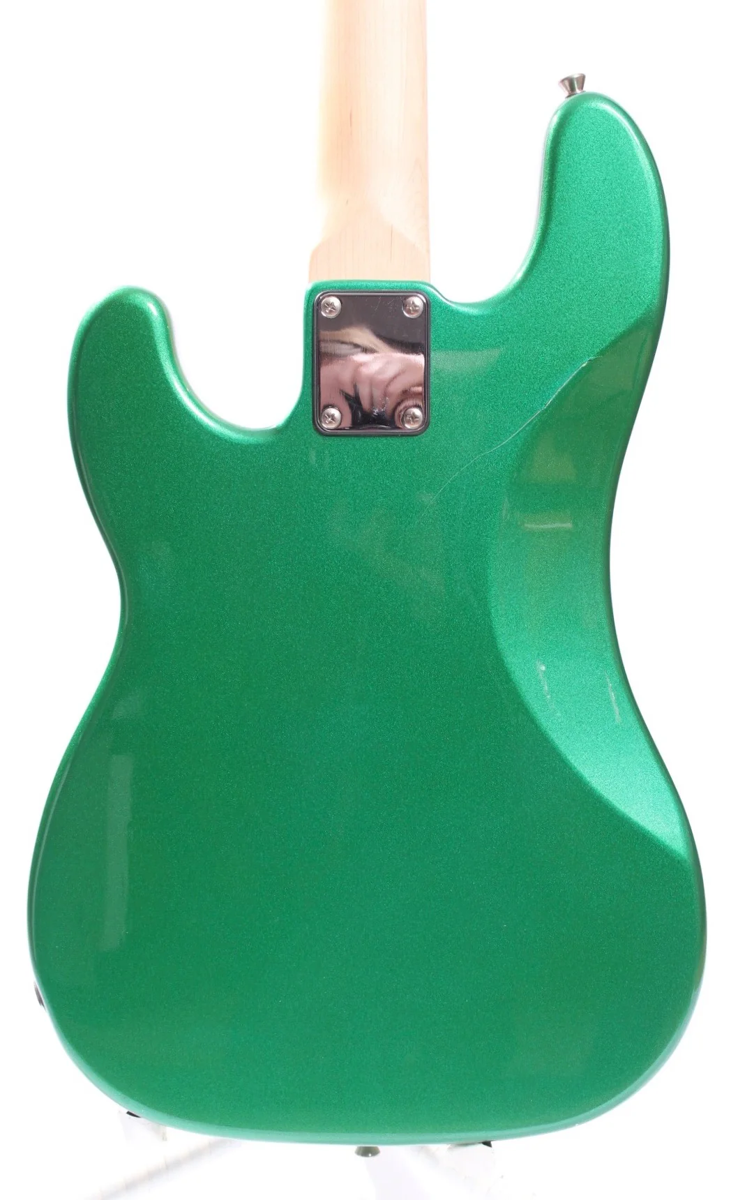 2019 Bacchus Telecaster Bass metallic green - Image 7