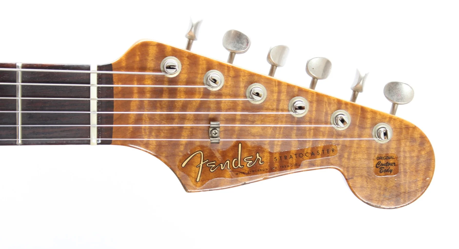 2019 Fender Custom Shop LTD Roasted Tomatillo Strat Relic fiesta red - Image 5