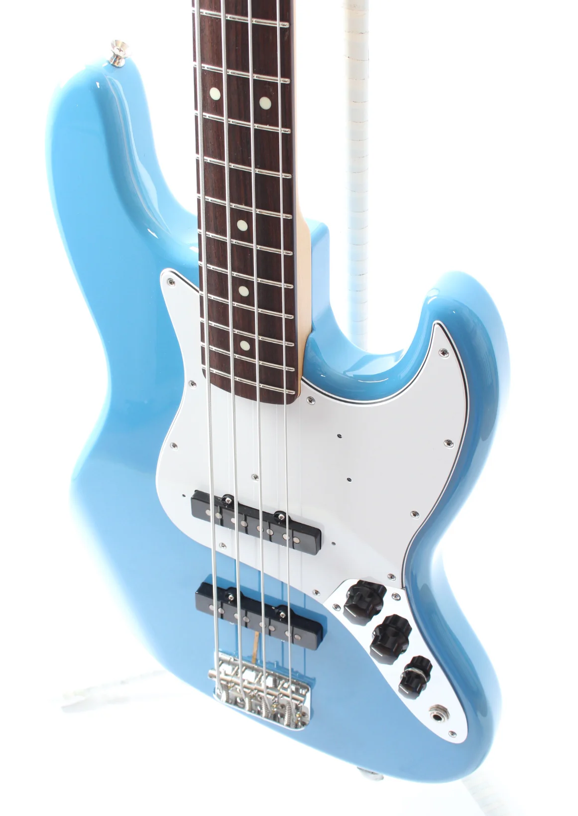 2019 Fender Hybrid 60s Jazz Bass california blue - Image 3