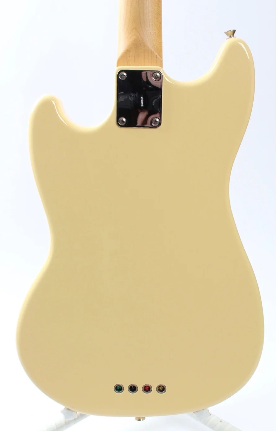 2019 Fender Mustang Bass Hybrid PJ vintage white - Image 7