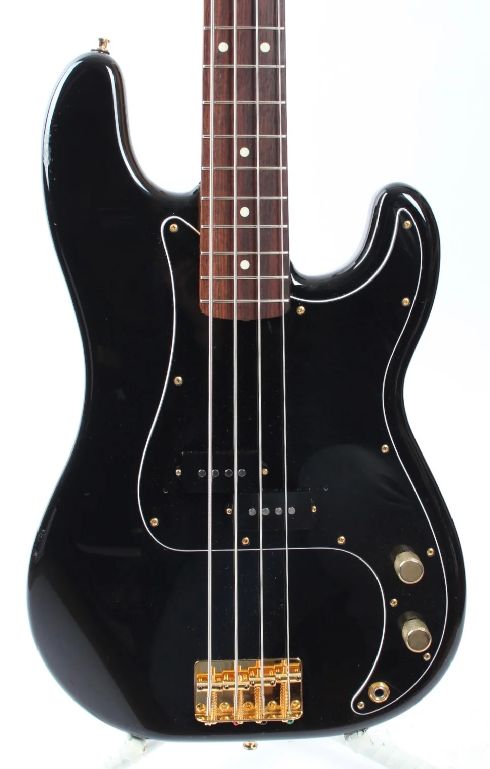 2019 Fender Precision Bass Midnight Transitional 60s black - Image 2