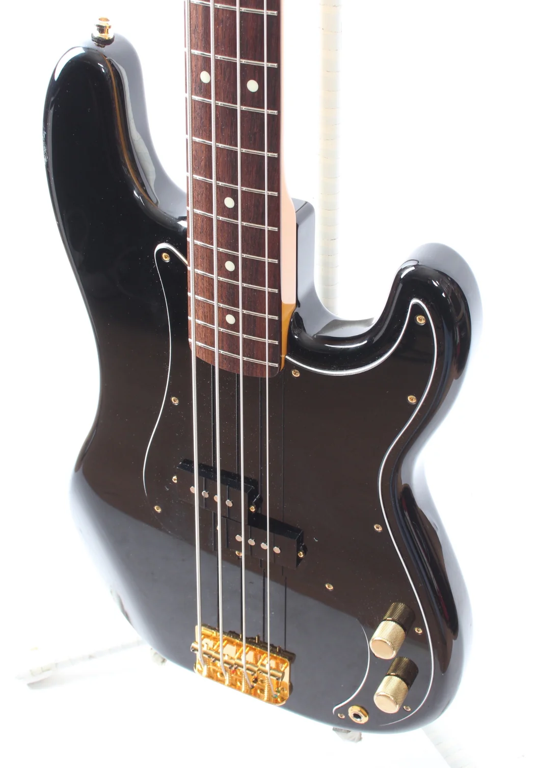 2019 Fender Precision Bass Midnight Transitional 60s black - Image 3