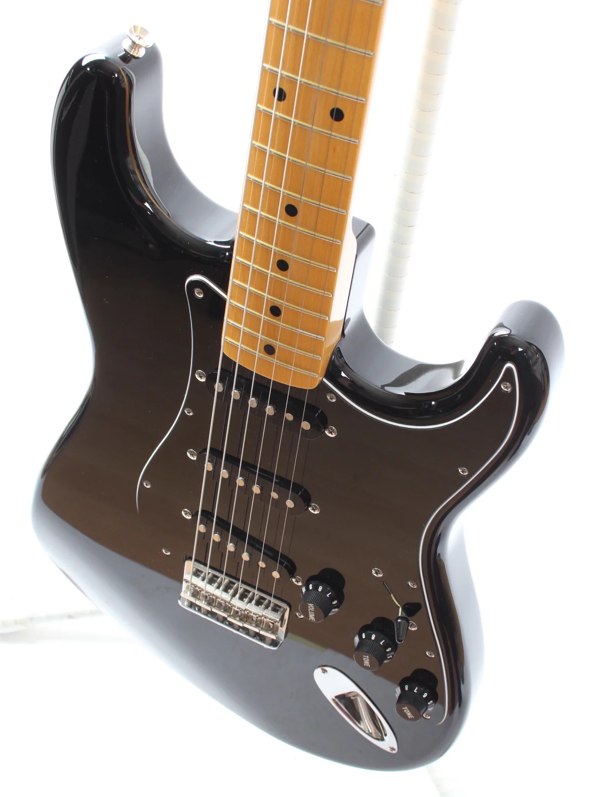 2019 Fender Stratocaster 50s Reissue Hardtail black - Image 3
