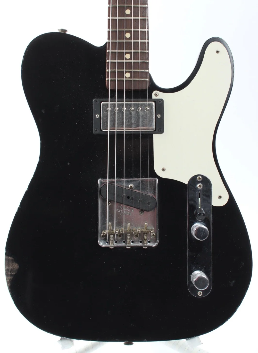 2019 Fender WW10 Wildwood 62 Telecaster Custom Shop Relic black - Image 3