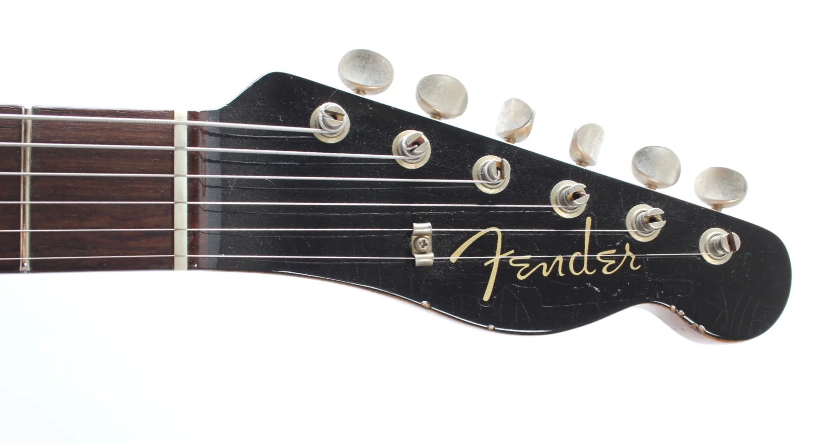 2019 Fender WW10 Wildwood 62 Telecaster Custom Shop Relic black - Image 6