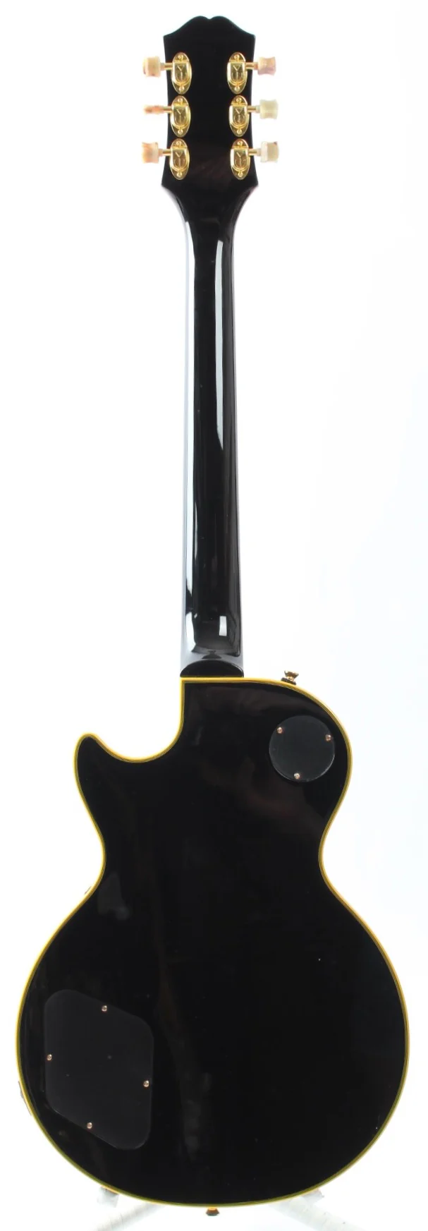 2020 Epiphone Joe Bonamassa Black Beauty Les Paul Custom ebony - Image 6