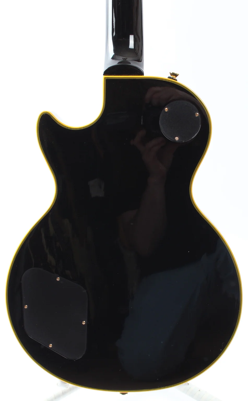 2020 Epiphone Joe Bonamassa Black Beauty Les Paul Custom ebony - Image 7