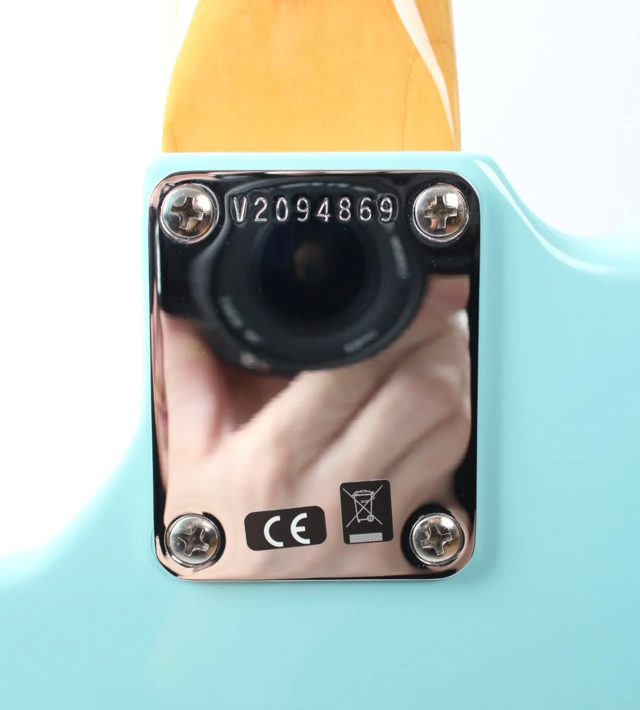 2020 Fender Jaguar American Original 60s RW daphne blue - Image 11