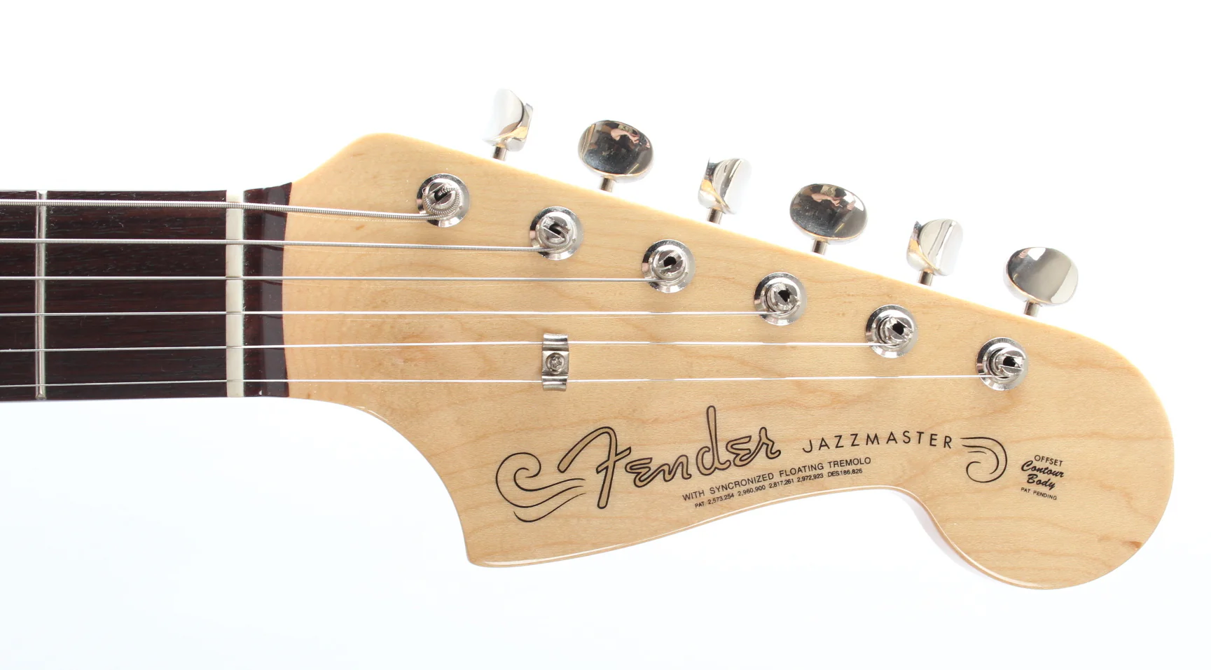 2020 Fender Jazzmaster 60s Traditional II olympic white - Image 5