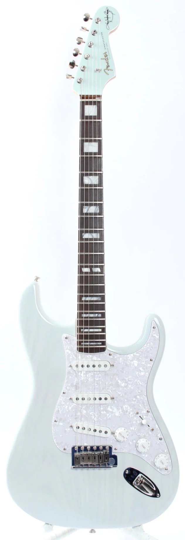 2020 Fender Kenny Wayne Shepherd Signature Stratocaster transparent faded sonic blue