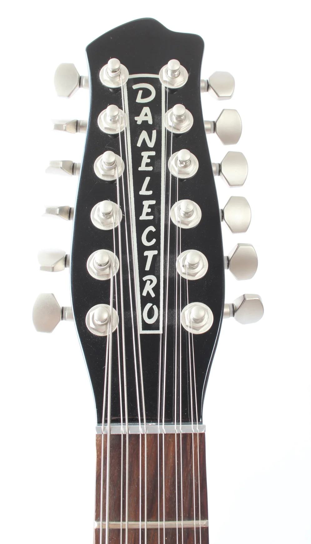 2020s Danelectro 59 12-string black - Image 5