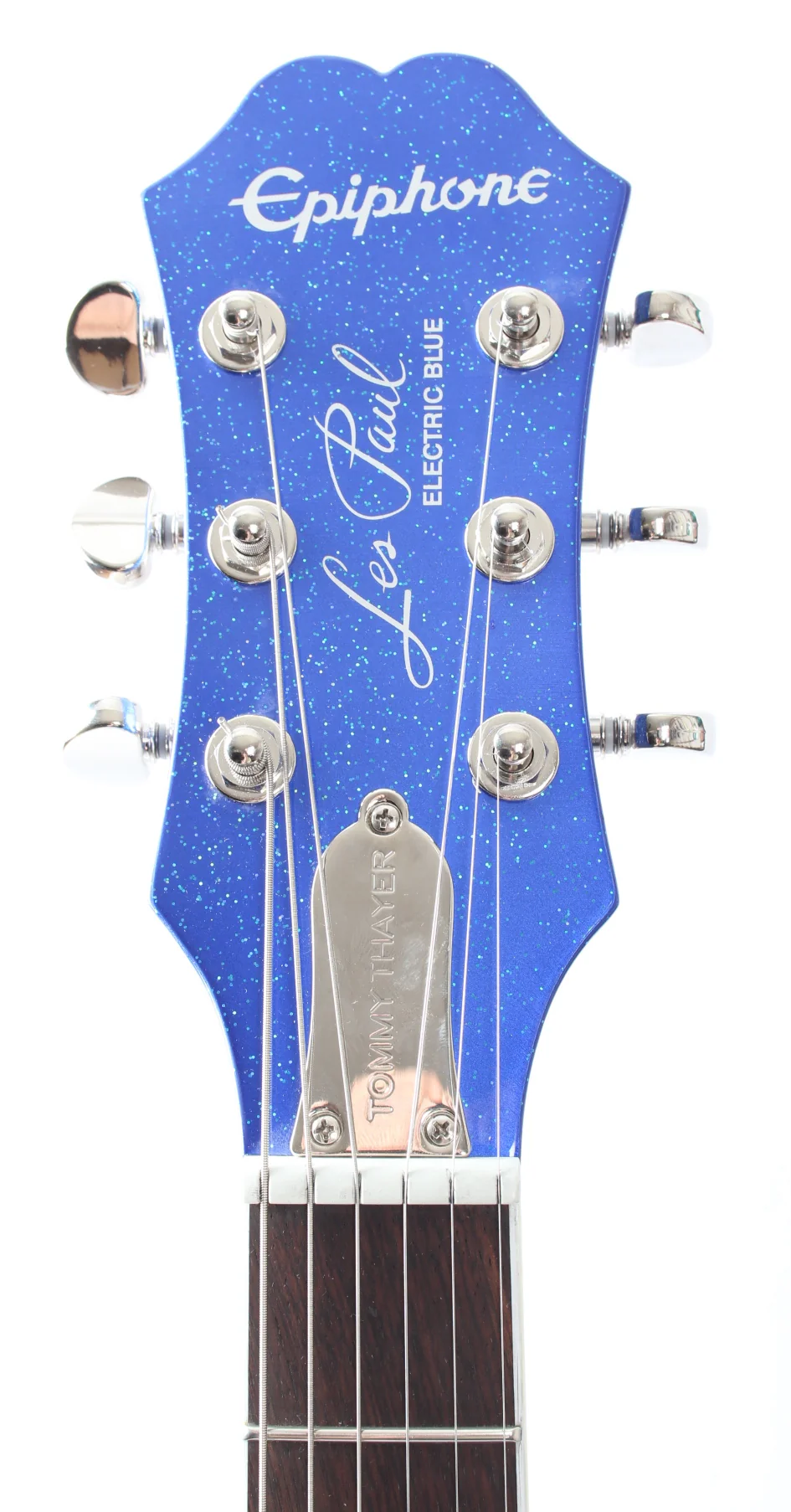 2021 Epiphone Les Paul Tommy Thayer electric blue - Image 5