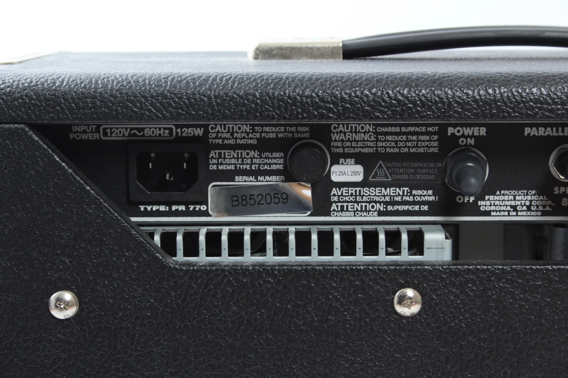 2021 Fender 68 Custom Princeton Reverb silverface - Image 6