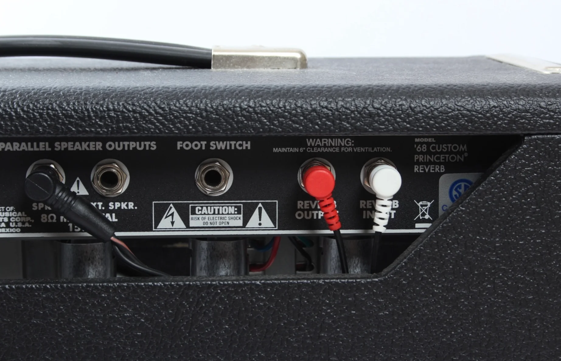 2021 Fender 68 Custom Princeton Reverb silverface - Image 7