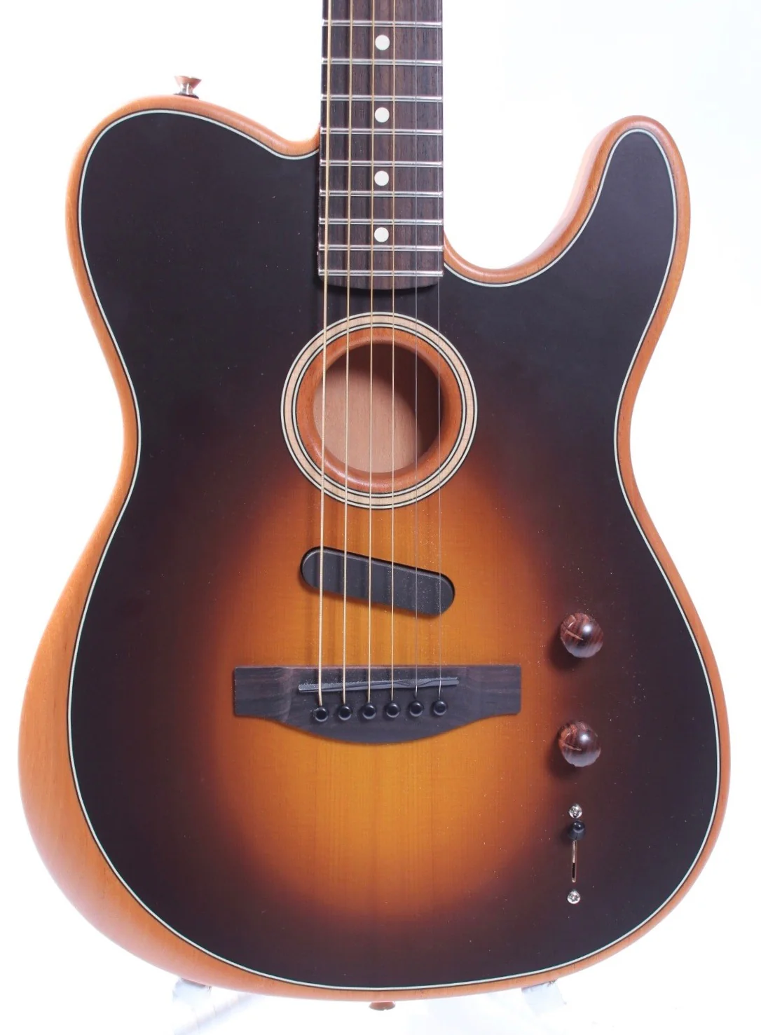 2021 Fender Acoustasonic Player Telecaster shadow burst - Image 2