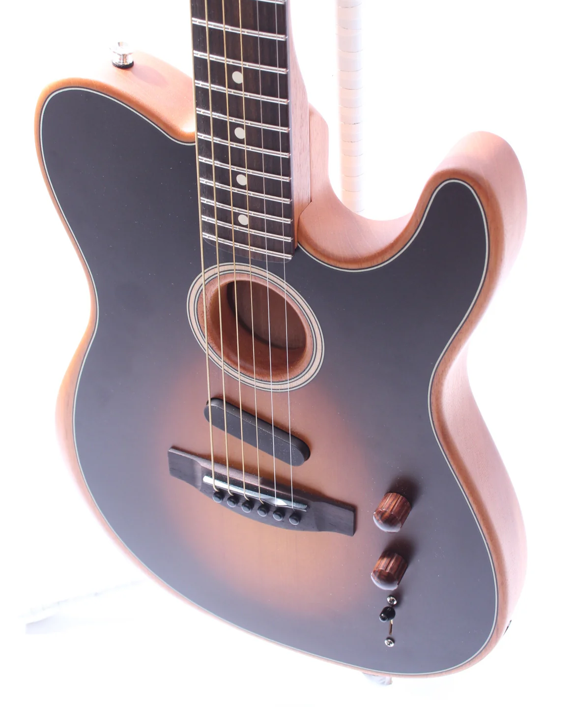 2021 Fender Acoustasonic Player Telecaster shadow burst - Image 3