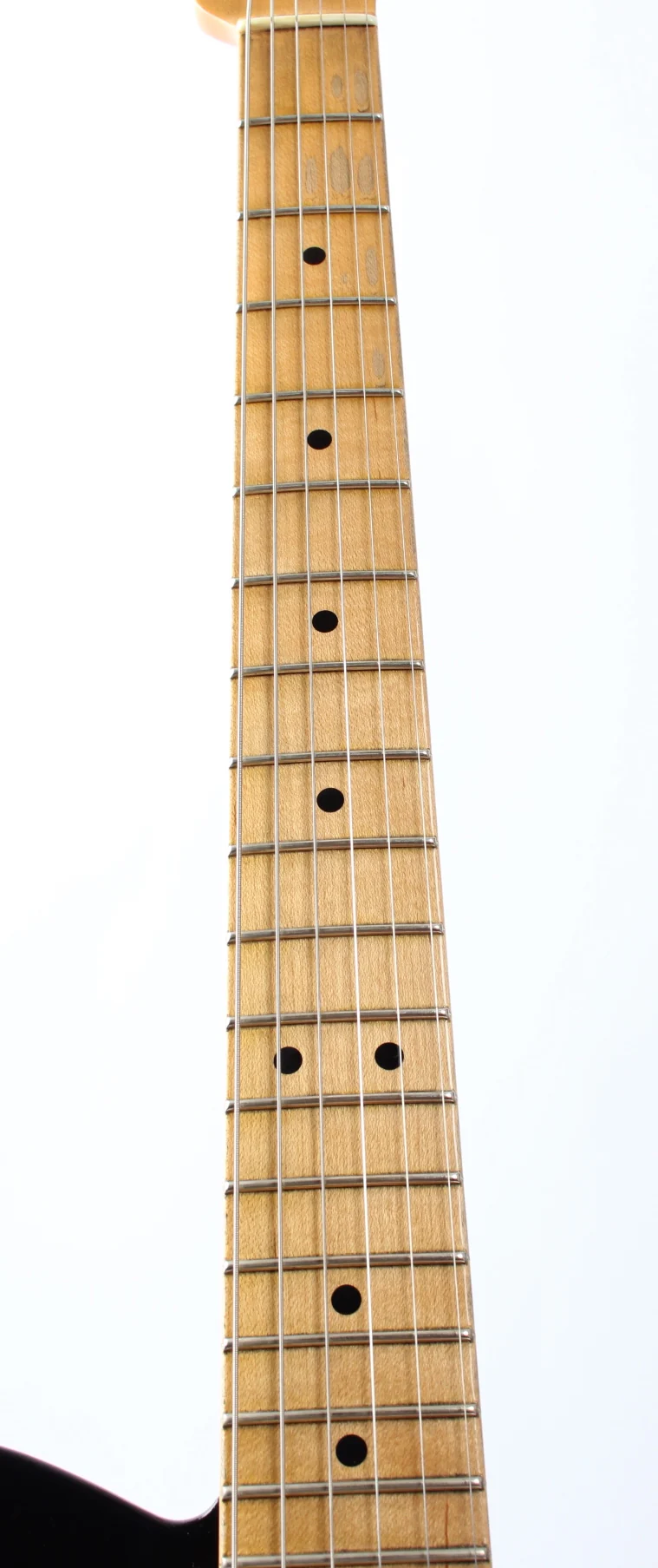 2021 Fender Custom Shop Ltd Roasted Pine Double Esquire Relic black - Image 6