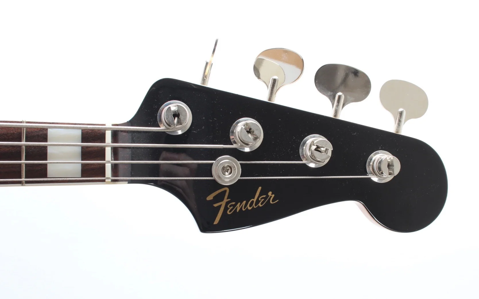 2021 Fender Jazz Bass 66 Reissue black - Image 5
