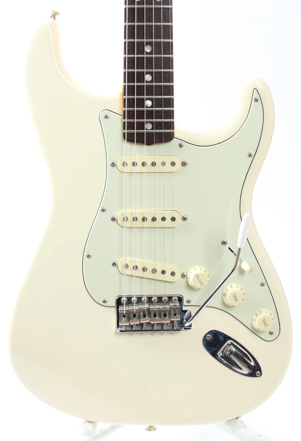 2021 Fender Stratocaster American Original 60s olympic white - Image 2