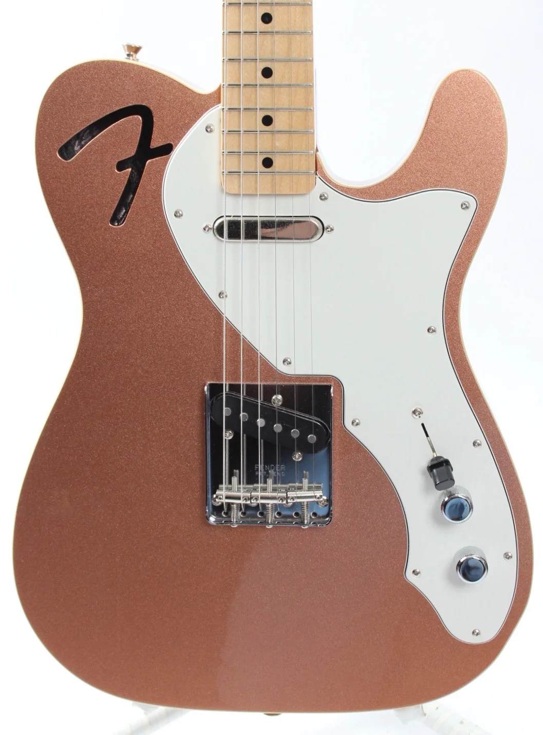 2021 Fender Telecaster Thinline F-hole penny mist metallic - Image 2