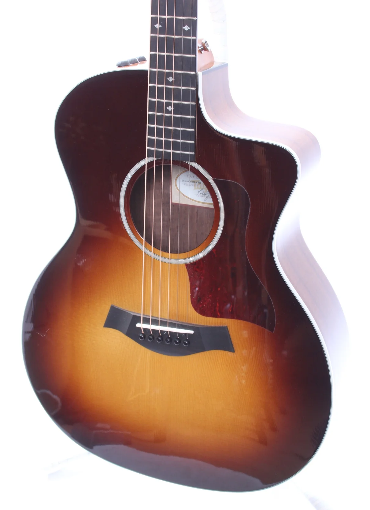 2021 Taylor 214ce-CF DLX SB sunburst - Image 3