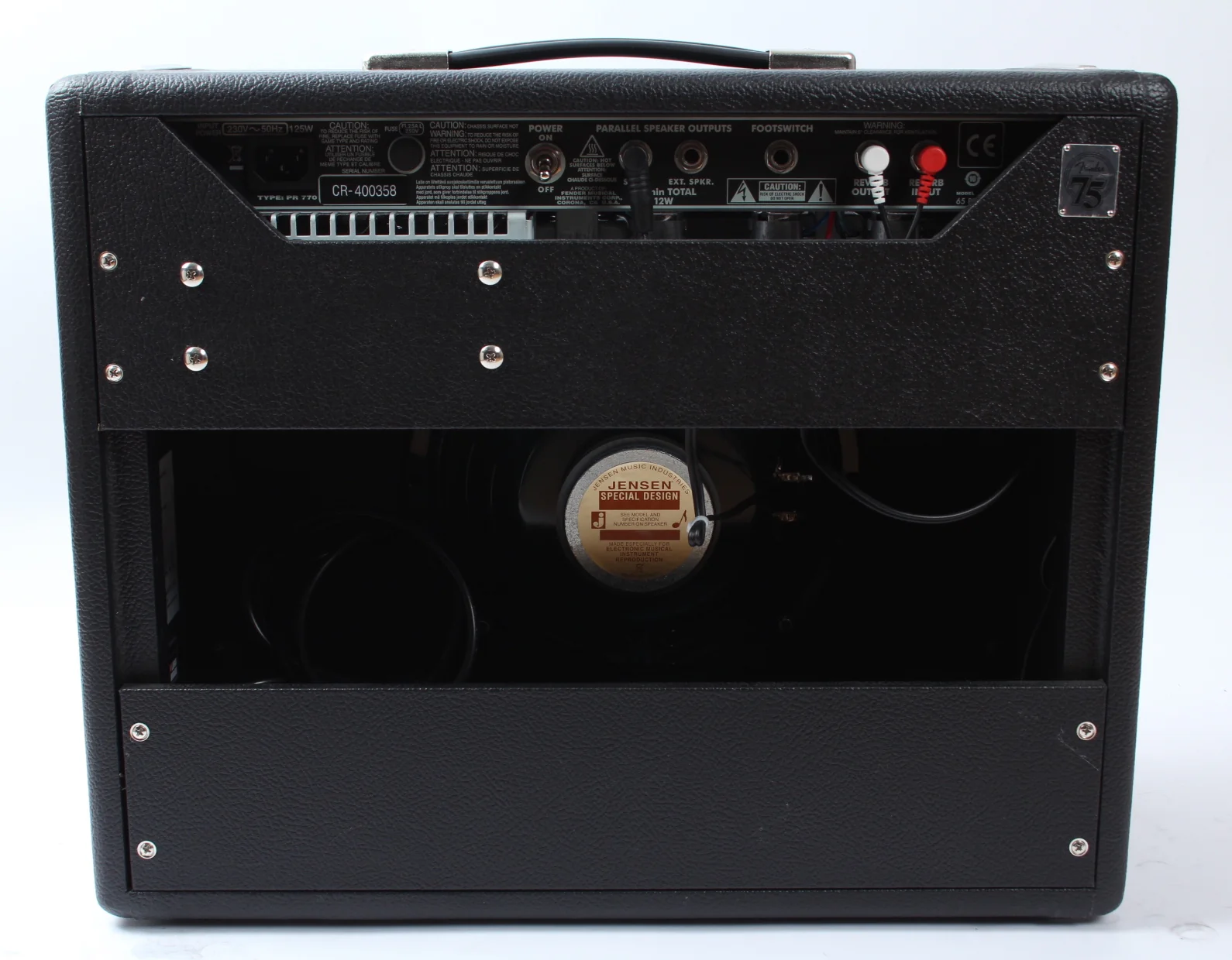 2022 Fender 65 Princeton Reverb blackface - Image 4