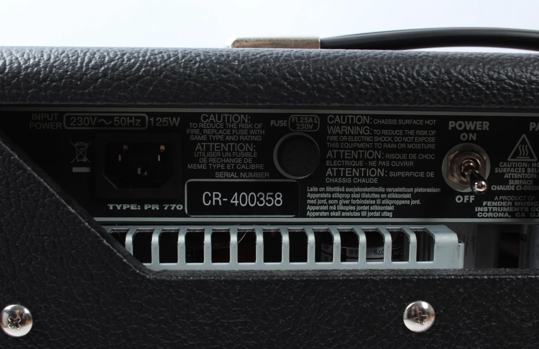 2022 Fender 65 Princeton Reverb blackface - Image 7