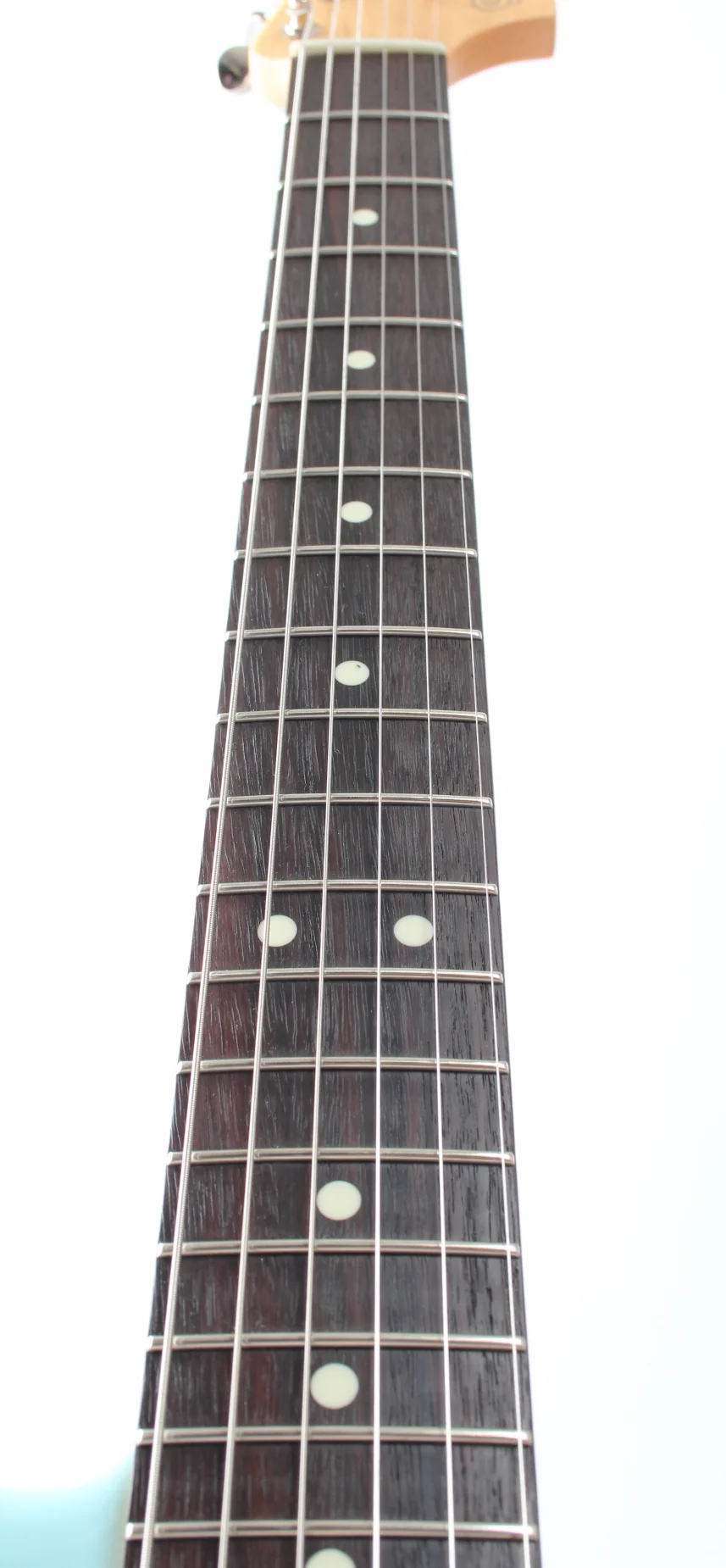 2022 Fender Jazzmaster Junior satin daphne blue - Image 4