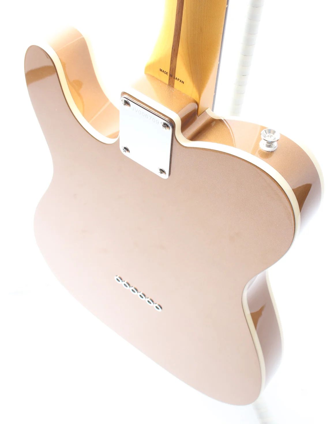 2022 Fender JV Modified 60s Custom Telecaster firemist gold - Image 8