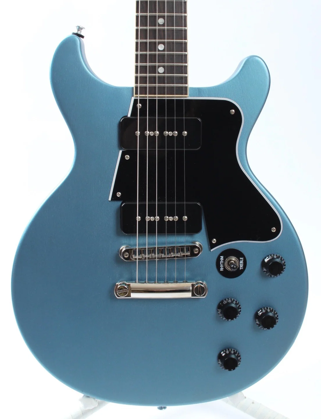 2022 Gibson Rick Beato Les Paul Special Double Cut tv blue mist - Image 2