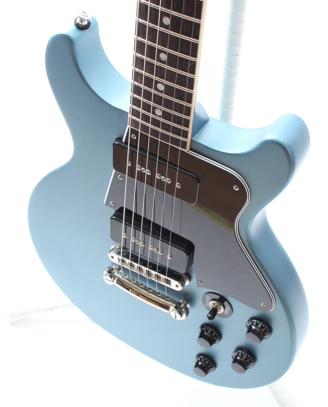 2022 Gibson Rick Beato Les Paul Special Double Cut tv blue mist - Image 3