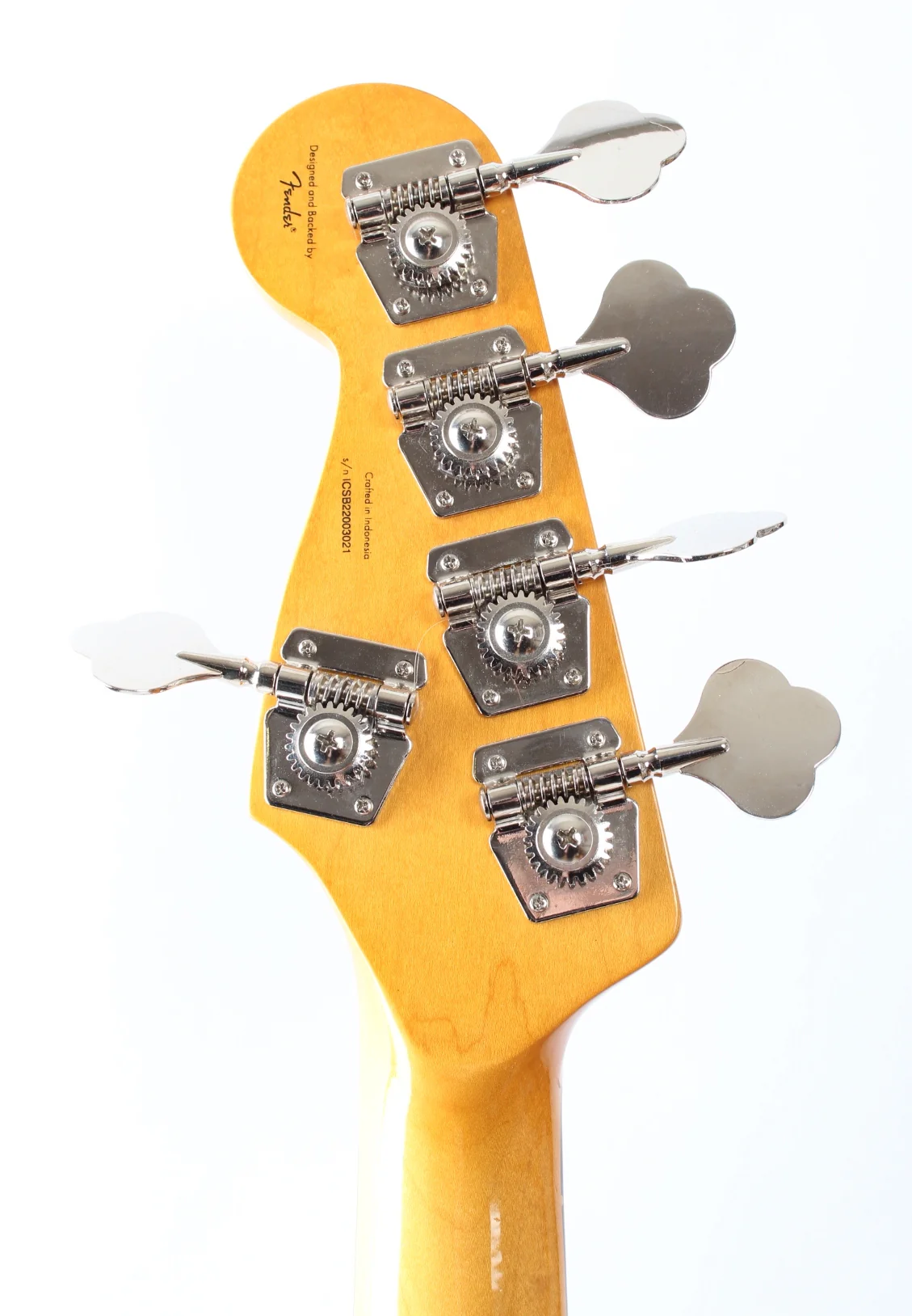 2022 Squier Classic Vibe 70s Jazz Bass 5-string natural - Image 10