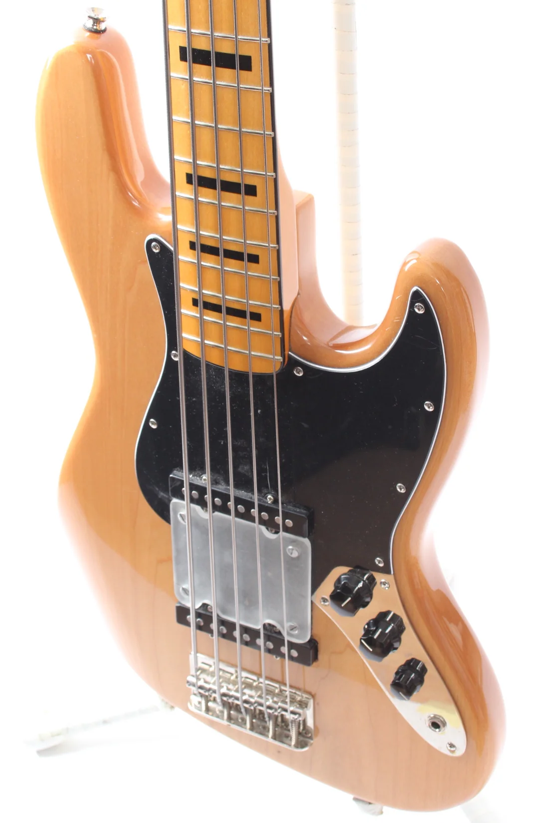 2022 Squier Classic Vibe 70s Jazz Bass 5-string natural - Image 3